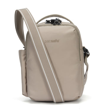 pacsafe V Tour Crossbody - Umhängetasche 28.5 cm (beige) - Ansicht 5