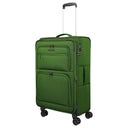 Travelite Cubis - 4-Rollen-Trolley 72 cm erw. (green) - Ansicht 8