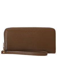 Seidenfelt Smilla - Damen- Geldbörse 19 cm (sweet caramel)