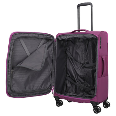 Travelite Corsiica - 4-Rollen-Trolley M 67 cm erw. (pink) - Ansicht 8