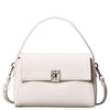 Calvin Klein Emblem Pebb - Shoulder Bag (white alyssum)