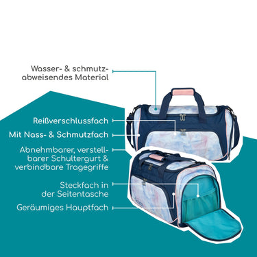 Neoxx MOVE - Sporttasche 43.5 cm (Dreaming of pastel) - Ansicht 5