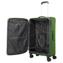 Travelite Cubis - 4-Rollen-Trolley 72 cm erw. (green) - Ansicht 4