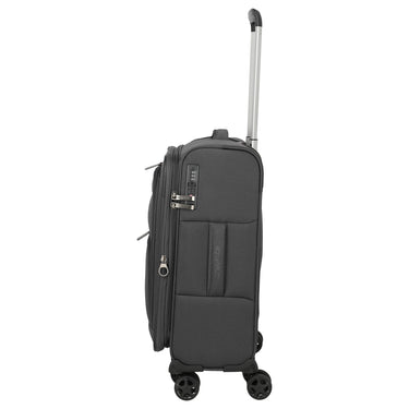 Travelite Cubis - 4-Rollen-Kabinentrolley 55 cm erw. (anthracite) - Ansicht 7