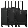 Travelite Umbria - 4-Rollen-Trolley-Set 3 tlg. (schwarz)