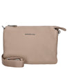Mandarina Duck Mellow Leather Pochette - Evening Bag 23 cm (warm taupe)