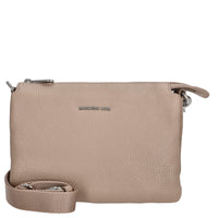 Mandarina Duck Mellow Leather Pochette - Abendtasche 23 cm (warm taupe)