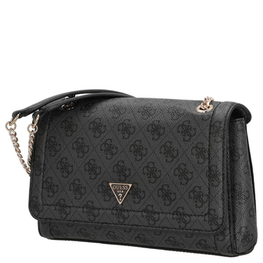 Guess Noelle II Convertible Xbody Flap - Umhängetasche 24 cm (coal logo) - Ansicht 2