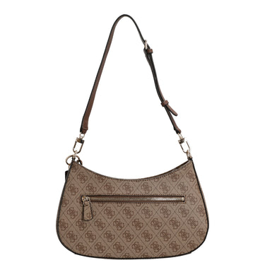 Guess Noelle II Top Zip - Schultertasche 28 cm (latte logo/brown) - Ansicht 4