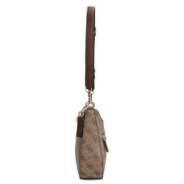 Guess Noelle II Top Zip - Schultertasche 28 cm (latte logo/brown) - Ansicht 3