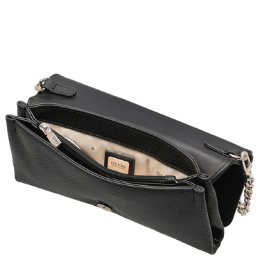Guess Noelle II Xbody Flap - Umhängetasche 21 cm (black) - Ansicht 6