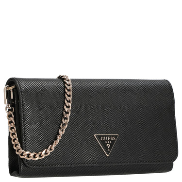 Guess Noelle II Xbody Flap - Umhängetasche 21 cm (black) - Ansicht 5