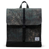 Herschel City Mid ECO 14 - Backpack 35 cm (forest grid)