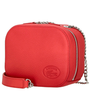 Lacoste Croco Crew - Umhängetasche Leder 16 cm (pompier) - Ansicht 2
