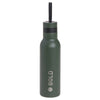 Lässig Double Walled Bottle Stainless Steel Bold - Water Bottle (Dark Olive)