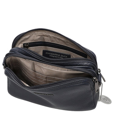 Mandarina Duck Mellow Leather - Umhängetasche 20 cm (dress blue) - Ansicht 6