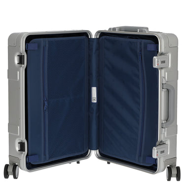 NINETYGO Metal - 4-Rollen-Kabinentrolley S 55 cm (silber) - Ansicht 6