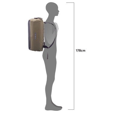 Ortlieb Duffle Lite 40 - Reisetasche/Reiserucksack 53 cm (dark sand) - Ansicht 11