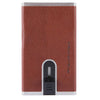 Piquadro Black Square - Kreditkartenetui 5cc 10 cm (brown)