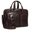 Piquadro Blue Square - Aktentasche 15" 41 cm erw. (mahogany) - Ansicht 5