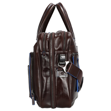 Piquadro Blue Square - Aktentasche 15" 41 cm erw. (mahogany) - Ansicht 3