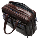 Piquadro Blue Square - Aktentasche 15" 41 cm erw. (mahogany) - Ansicht 6