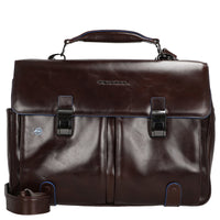 Piquadro Blue Square - Aktentasche 15" 43 cm (mahogany)
