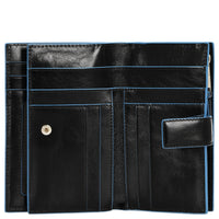 Piquadro Blue Square - Damengeldbörse 12cc 15.5 cm (black) - Ansicht 2