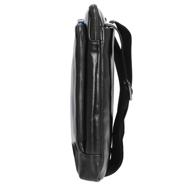 Piquadro Blue Square - Schultertasche 24.5 cm (black) - Ansicht 3