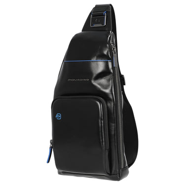 Piquadro Blue Square - Umhängetasche 36 cm (black) - Ansicht 2