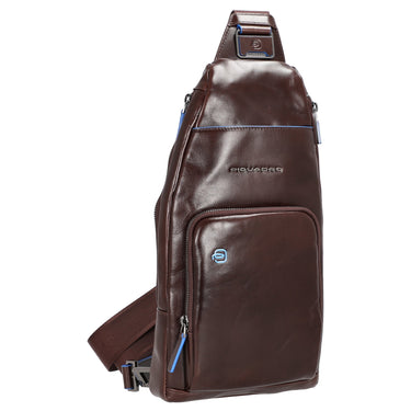 Piquadro Blue Square - Umhängetasche 36 cm (mahogany) - Ansicht 5