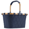 reisenthel carrybag xs - Einkaufskorb 21 cm (frame rhombus midnight gold)