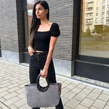 reisenthel loopshopper M / Shopper 40 cm (frame twist silver) - Ansicht 7