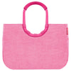 reisenthel shopping loopshopper L - Einkaufstasche mit Bügel 46 cm (frame twist pink)