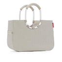 reisenthel shopping loopshopper L - Einkaufstasche mit Bügel 46 cm (herringbone sand) - Ansicht 2