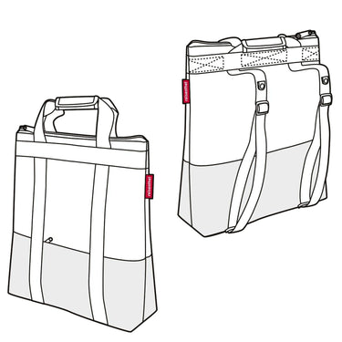 reisenthel travelling - Rucksack 43 cm (twist silver) - Ansicht 3