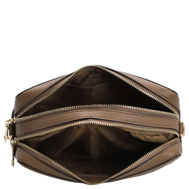 Seidenfelt Bjuv - Umhängetasche 24 cm (olive/gold) - Ansicht 6