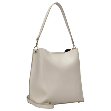 Seidenfelt Lilla Ro Midi Hobo - Schultertasche 30 cm (cream) - Ansicht 5