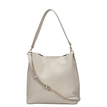 Seidenfelt Lilla Ro Midi Hobo - Schultertasche 30 cm (cream) - Ansicht 4