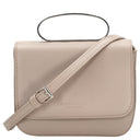Seidenfelt SFM227 Crossbag - Umhängetasche 16 cm (powder taupe/silver)