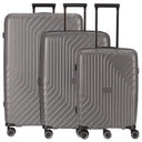 Somko Wave - 4-Rollen-Trolley Set 3tlg. (anthrazit)