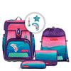 Step by Step Cloud Ocean - School Backpack Set 5 pcs. (Dolphin Lana)