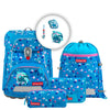 Step by Step Fit - School Backpack Set 5pcs. (Dolphin Finja)