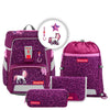Step by Step Space - School Backpack Set 5pcs. (Pretty Unicorn Nuala)