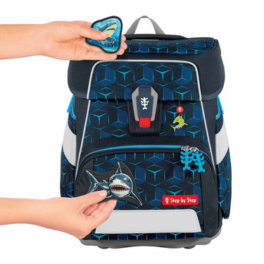 Step by Step Space Shine - Schulranzen Set 5tlg. (Shark Dexter) - Ansicht 11