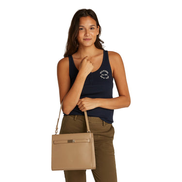 Tommy Hilfiger Heritage - Schultertasche 26 cm (safari canvas) - Ansicht 5