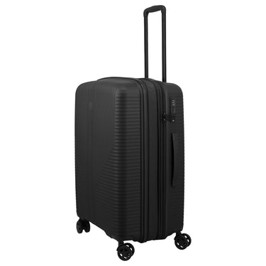 Travelite Air Stripe - 4-Rollen-Trolley 66 cm erw. (black) - Ansicht 4