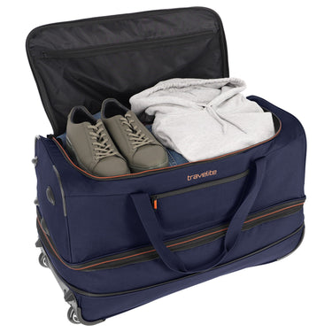Travelite Basics - Rollenreisetasche 98/119L 70 cm erw. (navy) - Ansicht 5