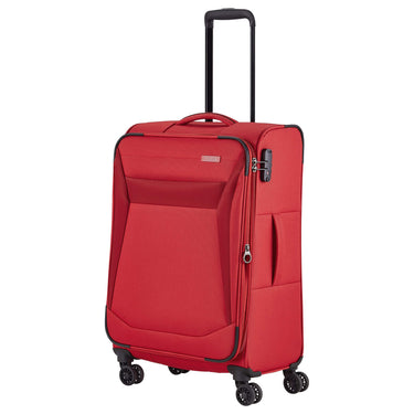 Travelite Chios - 4-Rollen-Trolley M 67 cm erw. (rot) - Ansicht 2
