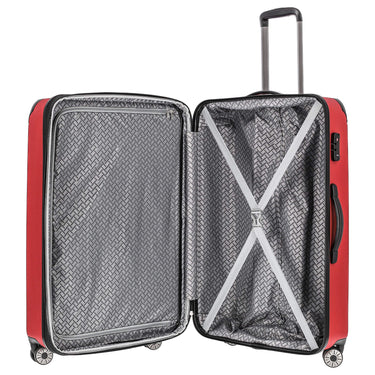 Travelite City - 4-Rollen-Trolley erw. L 77 cm (rot) - Ansicht 6